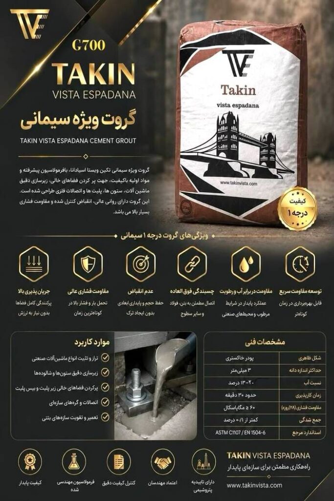 گروت ویژه سیمانی